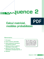 Terminale - Spécialité - Séquence 2