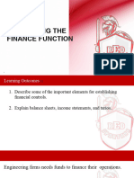 Lesson 13 - Managing The Finance Function