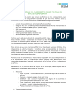 Declaración Cumplimiento Políticas de Ética e Independencia PCH 2022 (R)