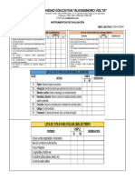 Instrumentos de Evaluación Química