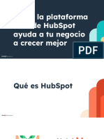 Diapositivas - Cómo La Plataforma CRM de HubSpot Ayuda A Tu Negocio A Crecer Mejor