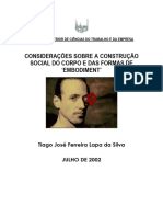 Consideracoes Sobre A Construcao Social