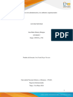 Plantilla Tarea 2 - Análisis de La Administración y Los Ambientes Organizacionales