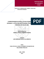 Las Relaciones Públicas Internas y La Cultura Institucional