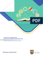 Estructura Curricular 2 - Orientaciones Metodológicas