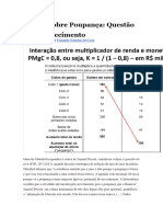 Debate Sobre Poupança