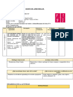 Sesión de Aprendizaje Fonema F