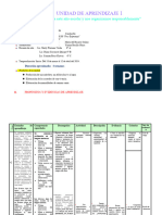 U 0 - 6° de Aprendizaje Marzo