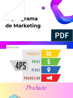 El Programa de Marketing