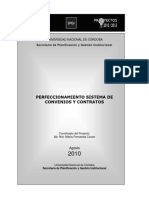 1 Proyecto Perfeccionamiento Sistema Convenios y Contratos