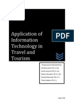 Application of Information Technology in Travel and Tourism