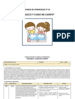 T21-U1 - 3 Años Conozco y Cuido Mi Cuerpo