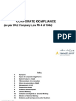 Uae Company Law No 8 of 1984