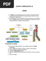 Quiz - Lipids..