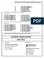 Pavement Design Report