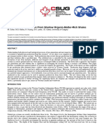 Biogenic Gas Generation From Shallow Org