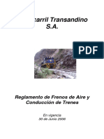 Reglamento de Frenos de Aire y Conduccion de Trenes