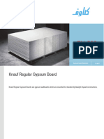 Knauf Regular Gypsum Board