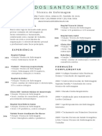 Daniele Dos Santos Matos: Técnica de Enfermagem