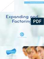 Expanding and Factoring