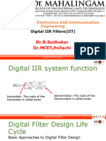 Digital IIR Filter - IIT