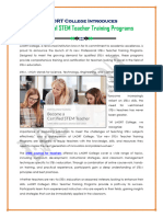 Professional STEM Teacher Training Programs