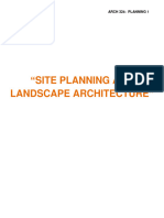 Site Planning