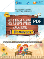 Summer Homework Pack Grade 4 7