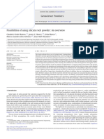 Possibilities of Using Silicate Rock Powder An Overview