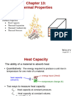 Chapter 13 - Thermal Properties