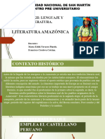 Semana 12 Lenguaje-Literatura Literatura Amazonica