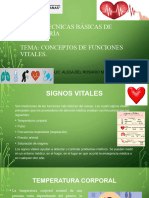 Conceptos de Funciones Vitales