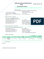 Nota Crédito de La Factura Electrónica de Venta: Representación Gráfica