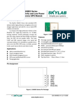 Skynav Skm53 Series Ultra High Sensitivity and Low Power The Smart Antenna Gps Module