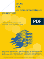 Population Et Travail Dynamiques Démographiques Et Activités