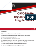 GOLD Teoria Gramatical - Aula 12 - Ortografia - Regularidades e Irregularidades