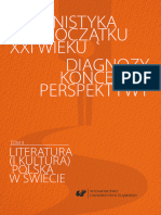 Literatura (I Kultura) Polska W Swiecie