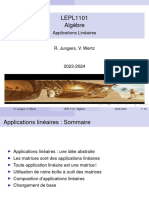 Slides Cours 5 Et 6 - Applications Linéaires