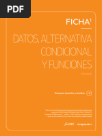 Ficha - Datos Alternativa Condicional y Funciones