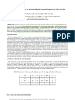 Bandwidth Enhancement For Microstrip Patch Antenna Using Stacked Patch and Slot