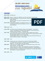 Programa II Jornada Sobre Literatura Infantil