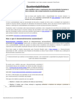 Materia Sustentabilidade - o Que É, Tipos, Exemplos, Empresarial - Brasil Escola