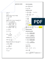 Ondas Formulas