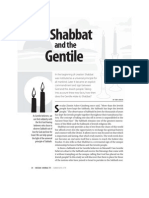 Shabbat and The Gentile