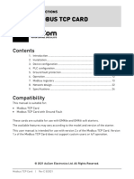 710-16501-00A Modbus TCP Card For EMX4 EN Web