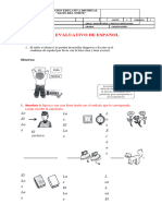 Taller Evaluativo de Castellano