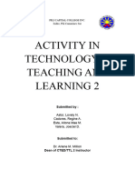 To Print TTL Activity