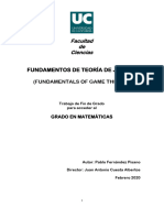 13 Fundamentos de Teoría de Juegos Autor Pablo Fernández Pisano