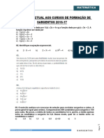 Prova Esa Matematica 2016