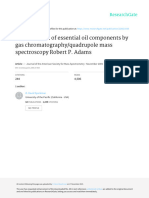 Identification of Essential Oil Components by Gas